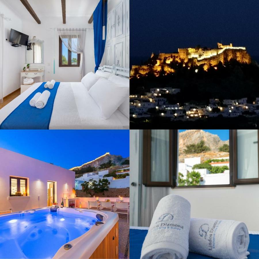 Lindos Diamond Exclusive Villa Εξωτερικό φωτογραφία